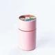 Комнатный увлажнитель воздуха для дома с подсветкой Happy Life H2O Humidifier pink 500ml Розовый - изображение 7