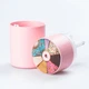Комнатный увлажнитель воздуха для дома с подсветкой Happy Life H2O Humidifier pink 500ml Розовый - изображение 10