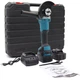 Аккумуляторная угловая шлифмашина с 2 аккумуляторами 48V Duku Tool, беспроводная болгарка в пластиковом кейсе BLG-48-Blue/Black - изображение 8