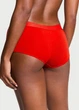Комплект белья (лиф+трусики шортики) Victoria's Secret (2133866322393) Logo Shine Patch 75D/M красный - изображение 5