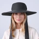 Шляпа женская с лентой-завязкой LuckyLOOK Перис One Size Черный 735-163 - изображение 3