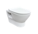 Унитаз подвесной RJ Feel Rimless сидение полипропилен slow-closing white RJ4545 - изображение 1