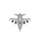 Дитячий металевий конструктор "Винищувач F16" 9598TXK 430 деталей - зображення 4