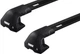 Багажник на гладкую крышу Thule Edge Wingbar Black для Volkswagen Passat NMS (mkI) 2012-2018 (USA) (TH 7215B-7215B-7205-5185) - изображение 1