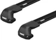 Багажник в штатные места Thule Wingbar Edge Black для BMW 1-series (E81; E87; F20; F21) 2004-2019 (TH 7214B-7213B-7207-7084) - изображение 1