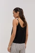 Майка з шовку на тонких бретелях Wear me XS Чорний (12_25_58_10467) - изображение 2