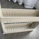 Полиця етажерка для ванної Bonro B03 54х13х72 см на колесах пластикова Сіра (117-76-42400271) - зображення 5