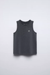 Топ Zara пд11184 сірий 130 - изображение 1
