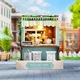 Румбокс 3D конструктор Diy House CuteRoom QT-086 Dessert Time Час десерту - зображення 4
