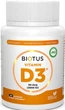 Витамин Д3 Biotus Vitamin D3 2000 МЕ 120 капсул в упаковке (ARE-574524) - изображение 1