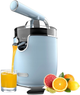 Соковижималка для цитрусових Cecotec Xqueeze RetroJuice 1000 Blue - зображення 2