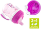 Kubek niekapek Chicco Transition Cup 6m+ Różowy 200 ml (8058664070008) - obraz 6