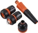 Комплект из 4 элементов на шланг 3/4" Bradas Black Line (ECO-PWB5500-34) - изображение 2