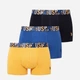 Набір трусів боксерів чоловічих бавовняних U.S. Polo Assn 80572 L 3 шт Комбінований (8680557451917) - зображення 1