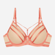 Biustonosz damski Push Up z fiszbinami Esotiq Blanca 41677-32X 75D Czerwony (5903972551233) - obraz 9