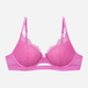 Biustonosz damski Push Up z fiszbinami Bloovii Ocrissa 42244-42X 65B Różowy (5903972543399) - obraz 10
