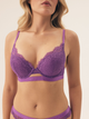 Biustonosz damski Push Up z fiszbinami Bloovii Ocrissa 42244-45X 75C Fioletowy (5903972543214) - obraz 1