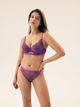 Biustonosz damski Push Up z fiszbinami Bloovii Ocrissa 42244-45X 65B Fioletowy (5903972543276) - obraz 6