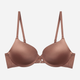 Biustonosz damski Push Up z fiszbinami Esotiq Influensa 42321-84X 70D Brązowy (5903972376201) - obraz 7