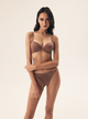 Бюстгальтер Push-up з кісточками Esotiq Influensa 42321-84X 75D Коричневий (5903972376171) - зображення 6