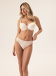 Biustonosz damski bez Push Up usztywniany Esotiq Influensa 42322-01X 90D Kremowy (5903972376447) - obraz 3