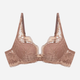 Бюстгальтер Push-up з кісточками мереживний Esotiq Kavi 42325-84X 70C Коричневий (5903972385890) - зображення 10
