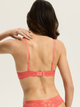 Biustonosz damski Push Up z fiszbinami Esotiq Lynn 42329-32X 70B Czerwony (5903972563236) - obraz 2