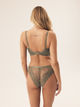 Biustonosz damski bez Push Up usztywniany Esotiq Lynn 42330-87X 80F Khaki (5903972387184) - obraz 4