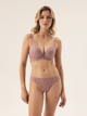 Biustonosz damski Push Up z fiszbinami Esotiq Lollipop 42334-39X 70E Różowy (5903972387788) - obraz 3