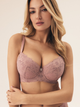 Biustonosz damski bez Push Up usztywniany Esotiq Lollipop 42335-39X 85E Różowy (5903972388112) - obraz 1