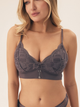 Biustonosz damski bez Push Up braletka Esotiq Intro 42339-90X L Brązowy (5903972389317) - obraz 1