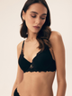Biustonosz damski Push Up usztywniany Esotiq Briana 42343-99X 65D Czarny (5903972520482) - obraz 1
