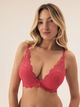 Бюстгальтер Push-up з кісточками мереживний Esotiq Sweetheart 42354-42X 65D Рожевий (5903972393819) - зображення 1
