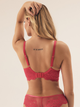 Biustonosz damski bez Push Up usztywniany Esotiq Sweetheart 42355-42X 75G Różowy (5903972394212) - obraz 2