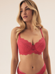 Бюстгальтер з кісточками мереживний Esotiq Sweetheart 42355-42X 80F Рожевий (5903972394144) - зображення 1