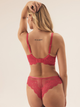 Biustonosz damski bez Push Up usztywniany Esotiq Sweetheart 42355-42X 80E Różowy (5903972394151) - obraz 4