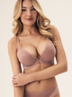 Biustonosz damski Push Up z fiszbinami Esotiq Korin 42361-39X 70E Różowy (5903972394854) - obraz 1