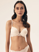 Бюстгальтер Push-up ущільнений Esotiq Korin 42362-01X 80B Кремовий (5903972395202) - зображення 1