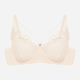 Biustonosz damski bez Push Up usztywniany Esotiq Korin 42363-01X 90D Kremowy (5903972395592) - obraz 8