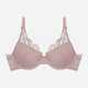Biustonosz damski Push Up z fiszbinami Esotiq Sapphire 42368-39X 75F Różowy (5903972396261) - obraz 6