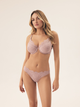 Biustonosz damski bez Push Up usztywniany Esotiq Sapphire 42369-39X 70H Różowy (5903972396766) - obraz 3