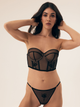 Biustonosz bustier Esotiq Barely 42458-61X 75D Czarne (5903972515716) - obraz 7