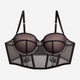 Biustonosz bustier Esotiq Barely 42458-61X 65F Czarne (5903972515778) - obraz 10