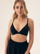 Biustonosz damski bez Push Up bez fiszbin Bloovii Lacteem 42483-99X L Czarny (5903972540657) - obraz 8