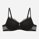 Biustonosz damski Push Up z fiszbinami Bloovii Verberry 42488-99X 65B Czarny (5903972543870) - obraz 7