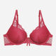 Biustonosz damski Push Up z fiszbinami Bloovii Verina 42504-42X 75B Różowy (5903972544723) - obraz 11