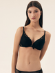 Бюстгальтер Push-up з кісточками мереживний Bloovii Verina 42504-99X 70B Чорний (5903972544464) - зображення 1