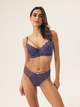 Biustonosz damski bez Push Up usztywniany Esotiq Bari 42508-59X 75G Granatowy (5903972526460) - obraz 3