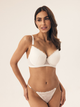 Biustonosz damski Push Up z fiszbinami Esotiq Bonjour 42518-00X 70F Biały (5903972528891) - obraz 8
