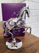 Фигурка Crystocraft со стразами Swarovski Конь Лошадь 8,5х6х3 см 1602392 - изображение 3